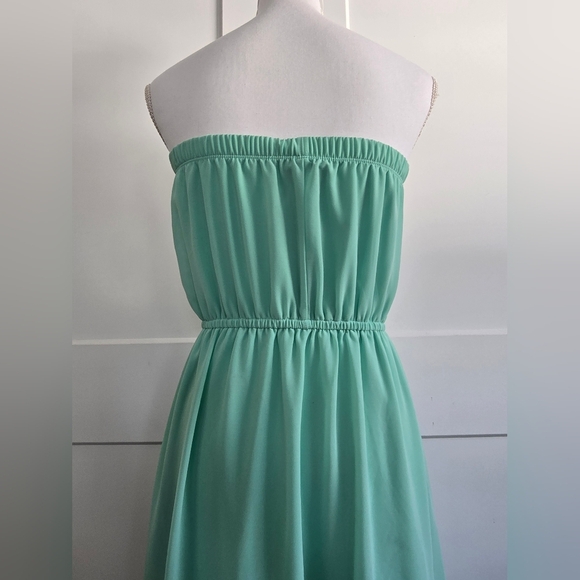 Forever21 Mint Green Maxi Dress - Picture 2 of 7